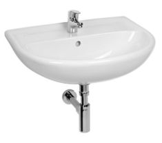 Jika LYRA PLUS mosdó, csaplyukkal középen, 55 cm fehér H8143820001041