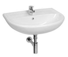 Jika LYRA PLUS mosdó, csaplyukkal középen, 60 cm fehér H8143830001041