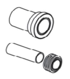 Jika MODUL csatlakozó szett a fali WC-khez H8936980000001