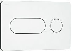 Jika MODUL PL 8 kettős nyomógomb, matt króm, fényes gyűrűvel H8936460070001