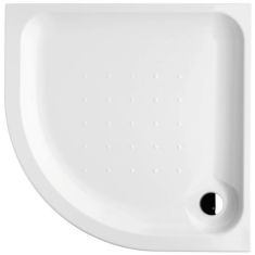 DEEP BY JIKA akril íves zuhanytálca, 90x90 cm, önhordó, fehér H2138220000001