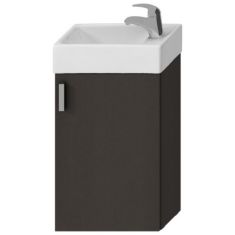 Jika PETIT mosdószekrény, a 40x23 cm-es mosdóval, szürke H4535111753011