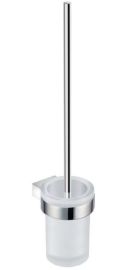 Jika PURE WC-kefe tartó, fali, üveg, betéttel, krómozott H3843B10040001