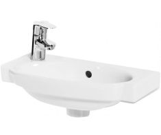 Jika TIGO kézmosó, 45 cm, csaplyuk a bal oldalon, fehér H8152120001051