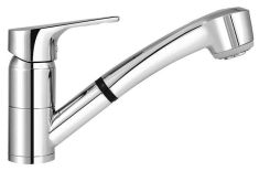 Mofém JUNIOR EVO mosogató csaptelep, kihúzható zuhanyfejes 152-0050-00