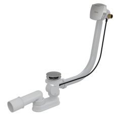 Ravak kádfeltöltő a túlfolyónál, kád le/túlfolyószettel, bowdenes, króm X01438