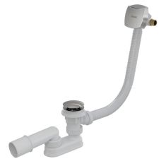 Ravak kádfeltöltő a túlfolyónál, kád le/túlfolyószettel, ClickClack, króm, 800 mm X01505