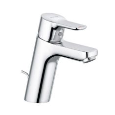 Kludi PURE&EASY egykaros mosdó csaptelep 100 N, lefolyógarnitúrával, króm, 371900565