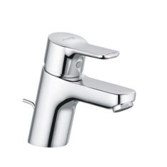 Kludi PURE&EASY egykaros mosdó csaptelep 60 NA, lefolyógarnitúrával, króm, 372850565