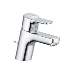 Kludi PURE&EASY egykaros mosdó csaptelep 60 NA, lefolyógarnitúrával, króm, 373850565