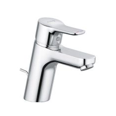 Kludi PURE&EASY egykaros mosdó csaptelep 70 NA, lefolyógarnitúrával, króm, 372760565