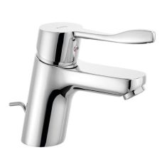 Kludi PURE&EASY egykaros mosdó csaptelep 70 NA, lefolyógarnitúrával, króm, 372840565