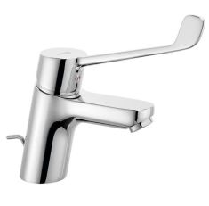 Kludi PURE&EASY egykaros mosdó csaptelep 70 NA, lefolyógarnitúrával, króm, 372870565