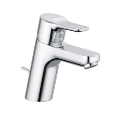 Kludi PURE&EASY egykaros mosdó csaptelep 70 NA, lefolyógarnitúrával, króm, 373820565