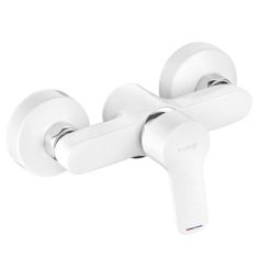 Kludi PURE&EASY egykaros zuhany csaptelep, fehér/króm, 378419165