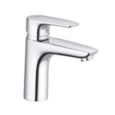 Kludi PURE&SOLID egykaros mosdó csaptelep 100 NA 15, lefolyógarnitúra nélkül, króm, 342920575