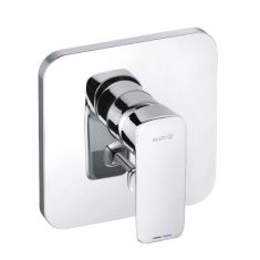 Kludi PURE&STYLE falsík alatti egykaros kádtöltő és zuhany csaptelep, króm, 406500575