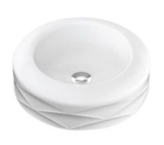 Marmorin KORE öntött márvány mosdó, kerek 40 cm 490040020010