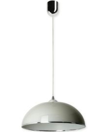 Lampex ANJA függőlámpa, d38cm, E27, 1x60W, króm/gyöngyfehér, 678/D