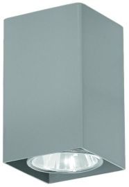 Lampex NERO mennyezeti lámpa, szürke GU10, 1x40W 499/A