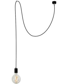 Lampex RAGNO függőlámpa, 10-250x30-250cm, E27, 1x60W, fekete, 656/1