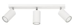 Lampex ROLOS 3 mennyezeti lámpa, fehér GU10, 3x40W 558/3 BIA