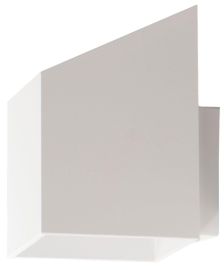 Lampex RUBIK SHORT fali lámpa, fehér G9, 1x40W 625/K KR BIA