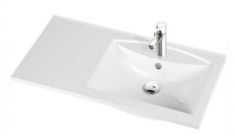 Marmorin LARISSA öntött márvány mosdó, jobbos, 90 cm 300090922011