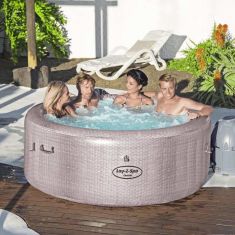 Lay-Z-Spa CANCUN AirJet felfújható masszázsmedence, 180x66 cm, HMC 023