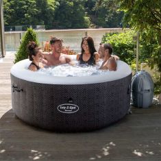 Lay-Z-Spa HAVANA AirJet felfújható masszázsmedence, 180x66 cm, fűtéssel, HMC 022