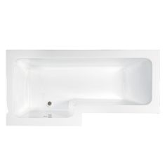 M-Acryl LINEA aszimmetrikus kád, balos, 150x70/85 cm, kádlábbal 12129
