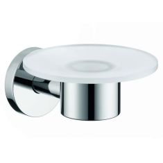 Hansgrohe LOGIS E/S szappantartó, üveg/króm 40515000