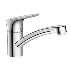 Hansgrohe LOGIS 120 egykaros mosogató csaptelep, átfolyós vízmelegítőhöz, króm 71830000