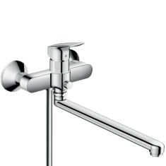 Hansgrohe LOGIS fali kádtöltő csaptelep, hosszú kifolyóval, króm 71402000