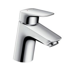 Hansgrohe LOGIS 70 mosdó csaptelep Push-Open lefolyó-garnitúrával, króm, 71077000