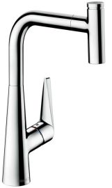Hansgrohe M5115-H300 mosogató csaptelep 300 kihúzható fejjel, króm 73853000