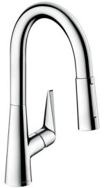 Hansgrohe M5116-H160 mosogató csaptelep kihúzható zuhanyfejjel, króm 73850000