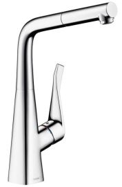 Hansgrohe M7114-H320 mosogató csaptelep 320 mm, kihúzható fejjel, króm 73812000