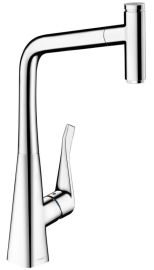 Hansgrohe M7115-H320 mosogató csaptelep 320 mm, kihúzható fejjel, króm 73803000