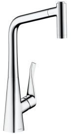 Hansgrohe M7116-H320 mosogató csaptelep kihúzható zuhanyfejjel, króm 73801000