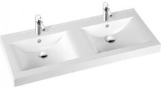 Marmorin MARINA dupla öntött márvány mosdó 120 cm 999120022012