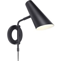 Markslöjd CAL fali lámpa, fekete, E14, 40W 106782