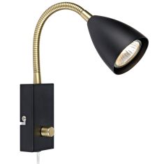 Markslöjd CIRO fali lámpa, fekete, GU10, 35W 106589