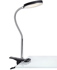 Markslöjd FLEX csíptetős lámpa, fekete, LED, 5W 106471