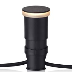 Markslöjd GARDEN 24 kültéri beépíthető LED lámpa, 4.5 cm, fekete, LED, 3W 106934