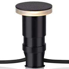 Markslöjd GARDEN 24 kültéri beépíthető LED lámpa, 6 cm, fekete, LED, 3W 106935