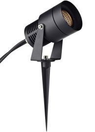 Markslöjd GARDEN 24 kültéri LED spot lámpa, COB, fekete, LED, 3W 106929