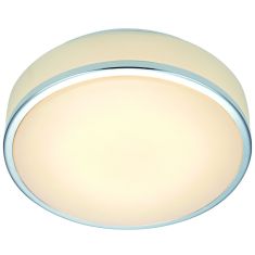 Markslöjd GLOBAL mennyezeti LED lámpa, 22 cm, króm/fehér, LED, 7W 105959