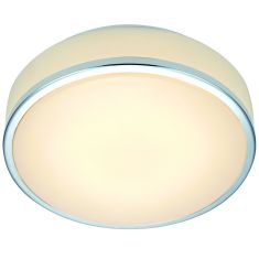 Markslöjd GLOBAL mennyezeti LED lámpa, 28 cm, króm/fehér, LED, 9W 105960