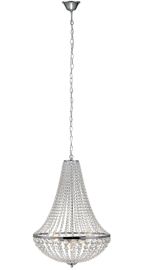 Markslöjd GRÄNSÖ kristály csillár, 50 cm, króm, E14, 3x40W 105317